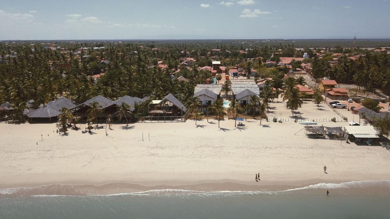 Ap. Peixe Boi Pe Na Areia Com Vista Frontal E Total Para O Mar Barra Grande  Exterior foto